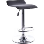 Privatefloor - tabouret de bar pivotant design - bureau noir