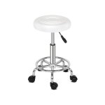 Litzee - tabouret de bar rembourré confortable, siège pivotant hydraulique robuste, réglable en hauteur, ... Litzee - tabouret de bar rembourré confortable, siège pivotant hydraulique robuste, réglable en hauteur, ...
