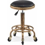 Tabouret bar vintage, tabouret roulettes, 360 tabouret bar pivotant, tabouret bar reglable en hauteur ...