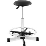 Fromm&starck - tabourets cosmétiques - 120 kg - black - ring à pied - hauteur réglable de 530 - 800 mm ... Fromm&starck - tabourets cosmétiques - 120 kg - black - ring à pied - hauteur réglable de 530 - 800 mm ...