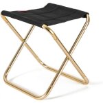 Tabouret de camping pliable, 1 pi�ce, tabouret d'ext�rieur portable pour barbecue, fabriqu� en nylon ...