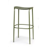 Tabouret design, tabouret design indoor / outdoor trick - 65 cm vert en metal, scab design