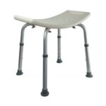 Pellet - tabouret de douche pmr essentiel assise large hauteur rglable 2 poignes