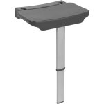 Si�ge de douche antid�rapant secura premium wenko r�glable en hauteur, 120kg de charge, gain de place, ...