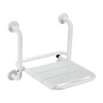 Swanew - tabouret de douche rabattable sièges fixation murale 304 inox abs 35x32. 5cm tabouret de bain ... Swanew - tabouret de douche rabattable sièges fixation murale 304 inox abs 35x32. 5cm tabouret de bain ...