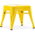 Privatefloor - tabouret pour enfant stylix design industriel en m�tal - nouvelle �dition jaune
