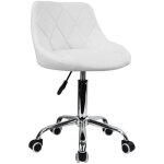 Tabouret fauteuil pivotant tabouret de travail avec dossier réglable en hauteur tabouret pivotant en ... Tabouret fauteuil pivotant tabouret de travail avec dossier réglable en hauteur tabouret pivotant en ...