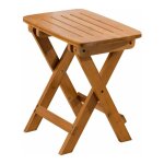 Memkey - tabouret pliable portatif, tabouret en bois, tabouret de jardin extrieur en bois