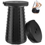 Tabouret pliant portable, tabouret t�lescopique, pour cuisine randonn�e de plein air p�che jardin voyages, ...