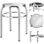 Tabouret - royal catering - en acier inoxydable - 29 cm de diam�tre