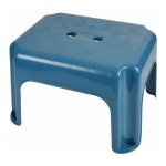 Paris prix - tabouret 'utilitaire maison' 40cm bleu paon Paris prix - tabouret 'utilitaire maison' 40cm bleu paon