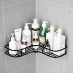 Tagère angle douche sans percage, etagere salle de bain, porte savon douche inox pour salle de bain, ... Tagère angle douche sans percage, etagere salle de bain, porte savon douche inox pour salle de bain, ...