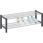 Idimex - tag�re � chaussures dublin gris, 2 niveaux