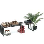 Dandibo - tag�re � chaussures m�tal noir 1 niveau 96551 range - chaussures �tag�re � chaussures moderne ...