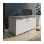 Dmora - tagre  chaussures moderne avec 1 porte  rabat et 4 compartiments, tagre  chaussures d'entre ...