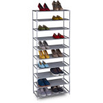 Relaxdays - tagère à chaussures, système d'emboîtement, tissu, 10 niveaux, pour 30 paires, 150x62x28cm, ... Relaxdays - tagère à chaussures, système d'emboîtement, tissu, 10 niveaux, pour 30 paires, 150x62x28cm, ...
