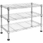 Casa pura - tagre de cuisine leon tagre murale tagre basic chrom 3 tagres en filet