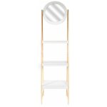 Paris prix - tagre dco avec miroir 'copenhague' 163cm blanc