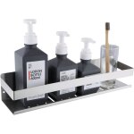 Tagre de douche auto - adhsif, tagre salle de bain sans perage sus304 acier inoxydable adhsive ...