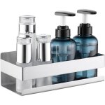Tag�re de douche murale etagere salle de bain acier inoxydable sus304 panier support 23cm bross�,
