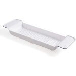 Tagère de salle de bain, étagère de bain, étagère de douche extensible, plateau de rangement pour accessoires ... Tagère de salle de bain, étagère de bain, étagère de douche extensible, plateau de rangement pour accessoires ...