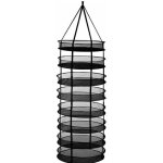 Tag�re de s�chage d'herbes, 8 couches 60cm de diam�tre de s�choir pliant de suspension avec fermetures ...