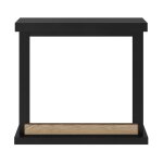 Tagu - habillage de chemin�e pour powerflame mod�le hagen ? noir profond