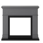 Tagu - habillage de chemin�e pour powerflame mod�le larsen ? gris uni