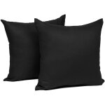 Woltu - taies d'oreillers 2 pièces en coton. utilisé pour maison. bureau. salon . 30x30cm noir Woltu - taies d'oreillers 2 pièces en coton. utilisé pour maison. bureau. salon . 30x30cm noir