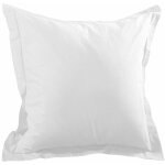 Une taie d'oreiller 65x65 cm - blanc