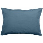 Taie d'oreiller en coton percale 80 fils 50 x 70 cm