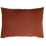 Taie d'oreiller gaze de coton 50 x 70 cm - orange