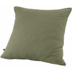 L'effet papillon - taie d'oreiller gaze de coton 60x60 cm gaia coloris vert romarin