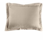 Douceur d'int�rieur - taie d'oreiller rectangle 50x70 cm - 100% coton - sable