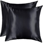 Taie d'oreiller satin 60x60 lot de 2 lisse elégant housse oreiller carré confort soyeux peau frais eté ... Taie d'oreiller satin 60x60 lot de 2 lisse elégant housse oreiller carré confort soyeux peau frais eté ...