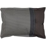 Taie d'oreiller satin de coton enzo 50x70 cm Taie d'oreiller satin de coton enzo 50x70 cm