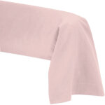 Le linge de jules - taie de traversin 45 x 185 cm - rose poudr�