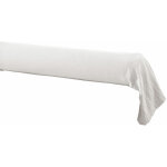L'effet papillon - taie de traversin gaze de coton 85x185 cm gaia blanc chantilly