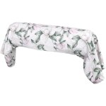 Taie de traversin percale de coton magnolia 240x43 cm
