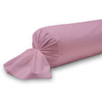 Taie de traversin privacy coton 57 fils today violet poudre lila