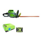 Taille - haie 60v akita batterie + chargeur