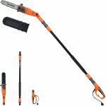 Taille - haie 750w tube d'extension 212 - 286cm, tron�onneuse �lagueuse angle ajustable - 30� �30�, syst�me ...