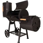 Taino - yuma pro fumoir 110 kg massif bbq charbon de bois four en acier 3, 5mm