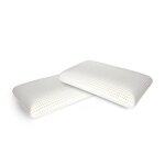 Lot de 4 oreillers pour lit, 100% made in italy, oreiller ergonomique 'savon' en mousse  mmoire de ...