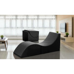 Talamo italia - lit pliant andreina, pouf convertible en lit simple, 100% made in italy, pouf convertible ...