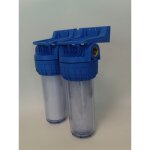 Filtre  eau duo - station anti - corrosion et anti - calcaire