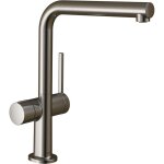 Hansgrohe - m54 - mitigeur d'�vier talis 270, avec vanne d'arr�t, aspect inox 72827800