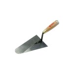Taliaplast - truelle lisseuse bout rond soude 18cm manche bois 430801 Taliaplast - truelle lisseuse bout rond soude 18cm manche bois 430801