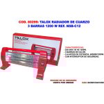 Talox po�le radiant quartz pied 3 barres 1200 w nsb - c12