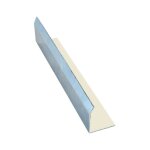 Talon mural en alu pour couvertine couleur - ivoire clair - ral 1015, largeur - 285 mm - aluhome